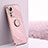 Ultra-thin Silicone Gel Soft Case Cover with Magnetic Finger Ring Stand XL1 for Xiaomi Mi 12T 5G