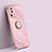 Ultra-thin Silicone Gel Soft Case Cover with Magnetic Finger Ring Stand XL1 for Xiaomi Mi 13 Lite 5G
