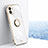 Ultra-thin Silicone Gel Soft Case Cover with Magnetic Finger Ring Stand XL1 for Xiaomi Poco C50