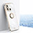 Ultra-thin Silicone Gel Soft Case Cover with Magnetic Finger Ring Stand XL1 for Xiaomi Poco C55