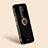 Ultra-thin Silicone Gel Soft Case Cover with Magnetic Finger Ring Stand XL1 for Xiaomi Poco M2 Black