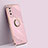 Ultra-thin Silicone Gel Soft Case Cover with Magnetic Finger Ring Stand XL1 for Xiaomi Poco M3