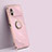 Ultra-thin Silicone Gel Soft Case Cover with Magnetic Finger Ring Stand XL1 for Xiaomi Poco M4 5G