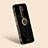 Ultra-thin Silicone Gel Soft Case Cover with Magnetic Finger Ring Stand XL1 for Xiaomi Redmi 9 Prime India