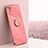 Ultra-thin Silicone Gel Soft Case Cover with Magnetic Finger Ring Stand XL1 for Xiaomi Redmi 9AT