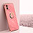 Ultra-thin Silicone Gel Soft Case Cover with Magnetic Finger Ring Stand XL1 for Xiaomi Redmi A2 Plus