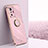 Ultra-thin Silicone Gel Soft Case Cover with Magnetic Finger Ring Stand XL1 for Xiaomi Redmi Note 10 Pro 5G