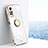 Ultra-thin Silicone Gel Soft Case Cover with Magnetic Finger Ring Stand XL1 for Xiaomi Redmi Note 11 Pro 5G