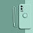 Ultra-thin Silicone Gel Soft Case Cover with Magnetic Finger Ring Stand Z01 for OnePlus 9 Pro 5G Matcha Green