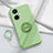 Ultra-thin Silicone Gel Soft Case Cover with Magnetic Finger Ring Stand Z01 for OnePlus Nord N30 5G