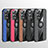 Ultra-thin Silicone Gel Soft Case Cover with Magnetic Finger Ring Stand Z01 for Vivo iQOO 8 Pro 5G