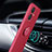 Ultra-thin Silicone Gel Soft Case Cover with Magnetic Finger Ring Stand Z01 for Vivo Y78 5G