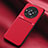 Ultra-thin Silicone Gel Soft Case Cover with Magnetic for Huawei Honor Magic3 5G Red