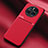 Ultra-thin Silicone Gel Soft Case Cover with Magnetic for Huawei Mate 50 Pro Red