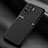 Ultra-thin Silicone Gel Soft Case Cover with Magnetic for Oppo Reno5 Lite Black