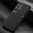 Ultra-thin Silicone Gel Soft Case Cover with Magnetic for Oppo Reno8 4G Black