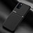 Ultra-thin Silicone Gel Soft Case Cover with Magnetic for Samsung Galaxy A03s Black