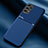 Ultra-thin Silicone Gel Soft Case Cover with Magnetic for Samsung Galaxy A13 4G Blue