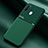 Ultra-thin Silicone Gel Soft Case Cover with Magnetic for Samsung Galaxy A21 European Green