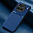 Ultra-thin Silicone Gel Soft Case Cover with Magnetic for Vivo X90 Pro+ Plus 5G Blue