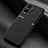 Ultra-thin Silicone Gel Soft Case Cover with Magnetic for Vivo Y16 Black