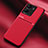 Ultra-thin Silicone Gel Soft Case Cover with Magnetic for Xiaomi Poco C65 Red