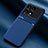 Ultra-thin Silicone Gel Soft Case Cover with Magnetic for Xiaomi Redmi K70 5G Blue