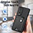 Ultra-thin Silicone Gel Soft Case Cover with Magnetic S01D for Huawei Honor 80 Pro Flat 5G