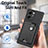 Ultra-thin Silicone Gel Soft Case Cover with Magnetic S01D for Huawei Honor 80 SE 5G