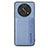 Ultra-thin Silicone Gel Soft Case Cover with Magnetic S01D for Huawei Honor Magic4 Lite 5G Blue