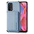 Ultra-thin Silicone Gel Soft Case Cover with Magnetic S01D for Oppo A93 5G