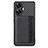 Ultra-thin Silicone Gel Soft Case Cover with Magnetic S01D for Realme C55