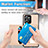 Ultra-thin Silicone Gel Soft Case Cover with Magnetic S01D for Realme Narzo 50A Prime