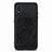 Ultra-thin Silicone Gel Soft Case Cover with Magnetic S01D for Samsung Galaxy A01 SM-A015 Black