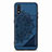 Ultra-thin Silicone Gel Soft Case Cover with Magnetic S01D for Samsung Galaxy A01 SM-A015 Blue