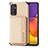 Ultra-thin Silicone Gel Soft Case Cover with Magnetic S01D for Samsung Galaxy A05s Gold