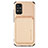 Ultra-thin Silicone Gel Soft Case Cover with Magnetic S01D for Samsung Galaxy A71 4G A715