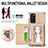 Ultra-thin Silicone Gel Soft Case Cover with Magnetic S01D for Samsung Galaxy F02S SM-E025F