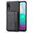 Ultra-thin Silicone Gel Soft Case Cover with Magnetic S01D for Samsung Galaxy M02