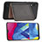 Ultra-thin Silicone Gel Soft Case Cover with Magnetic S01D for Samsung Galaxy M10 Black