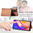 Ultra-thin Silicone Gel Soft Case Cover with Magnetic S01D for Samsung Galaxy M14 5G