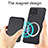 Ultra-thin Silicone Gel Soft Case Cover with Magnetic S01D for Samsung Galaxy M32 4G