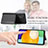 Ultra-thin Silicone Gel Soft Case Cover with Magnetic S01D for Samsung Galaxy M32 5G