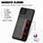 Ultra-thin Silicone Gel Soft Case Cover with Magnetic S01D for Samsung Galaxy M62 4G