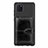 Ultra-thin Silicone Gel Soft Case Cover with Magnetic S01D for Samsung Galaxy Note 10 Lite Black