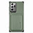 Ultra-thin Silicone Gel Soft Case Cover with Magnetic S01D for Samsung Galaxy Note 20 Ultra 5G Green