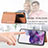 Ultra-thin Silicone Gel Soft Case Cover with Magnetic S01D for Samsung Galaxy S20