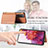 Ultra-thin Silicone Gel Soft Case Cover with Magnetic S01D for Samsung Galaxy S20 FE (2022) 5G