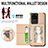 Ultra-thin Silicone Gel Soft Case Cover with Magnetic S01D for Samsung Galaxy S20 Ultra