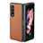 Ultra-thin Silicone Gel Soft Case Cover with Magnetic S01D for Samsung Galaxy Z Fold4 5G